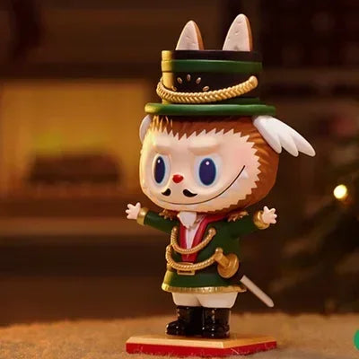 POP MART LABUBU THE MONSTERS Let's Christmas Serie Blind Box Mystery Box Guess Bag Spielzeug Puppe Niedliche Anime Figur Schreibtischdekoration