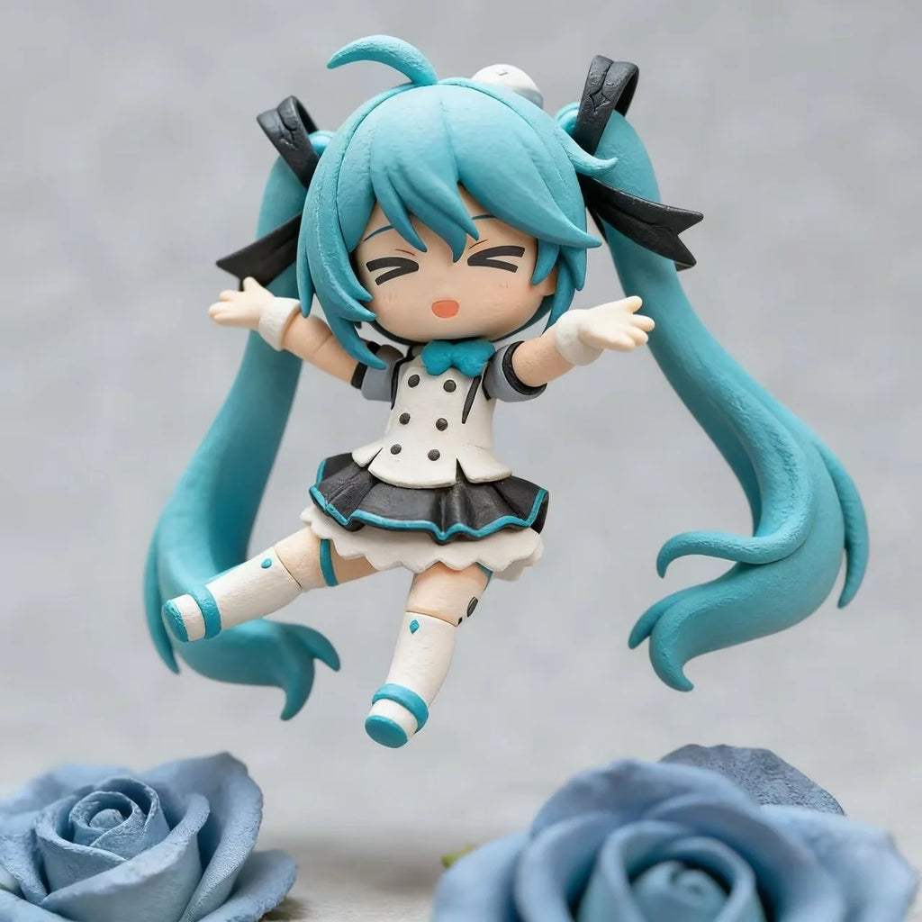 In Stock BLOKEES Qi Yu Ji Q Hatsune Miku The Future Is with You Figure Model Peripheral Action Figure Collection Gift