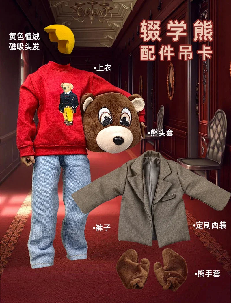 GOON Original 1/6 Trendy Doll YE Drop-up Bear Joint Moving Soldier Figure Collection Ornament Gift