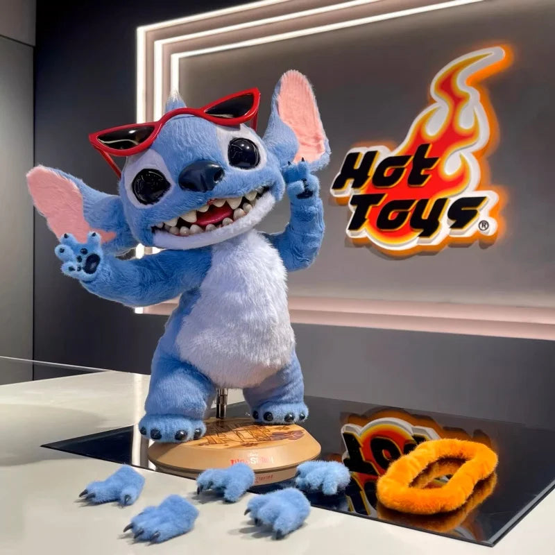 In Stock Original Hottoys Ht 1/6 Mms815 Lilo & Stitch Action Figures 39cm Anime Collectible Model Ornaments Holiday Gifts Toys