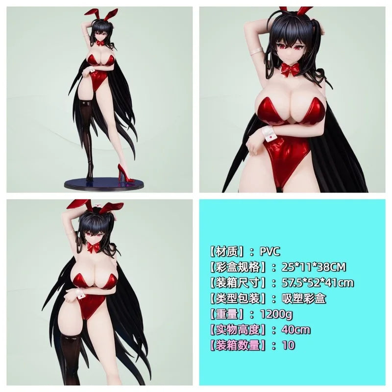 GK Anime Taihou Bunny Girl Figure 1/4 Scale PVC Collectible Statue 40CM Desktop Decoration For Otaku Anime Fans Collection