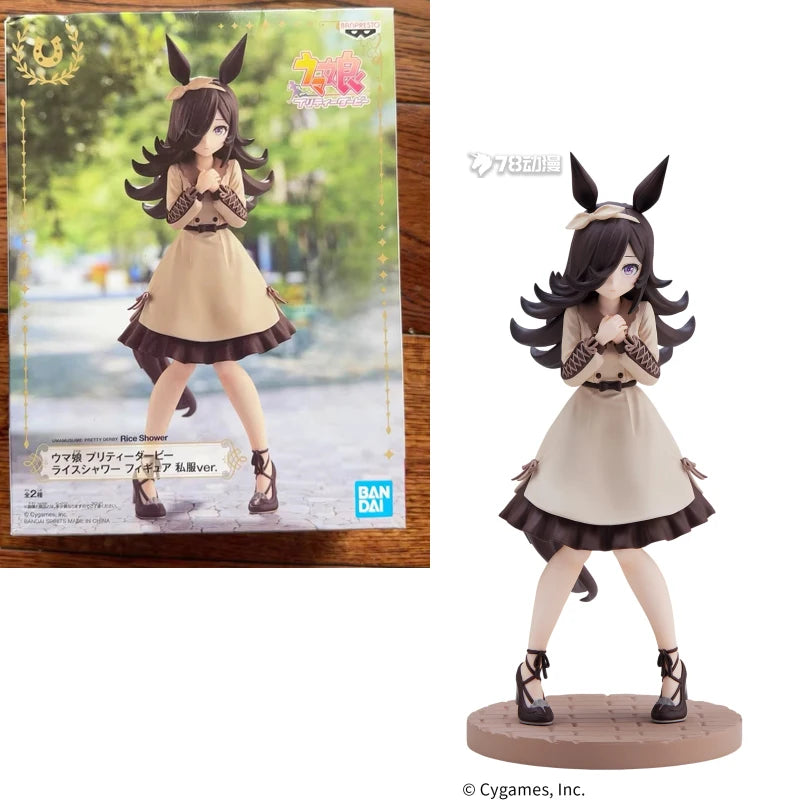 Fast Shipping Bandai Anime Pretty Derby BANPRESTO Special Week Rice Shower Silence Suzuka Tokai Teio Original Model Toys Figure