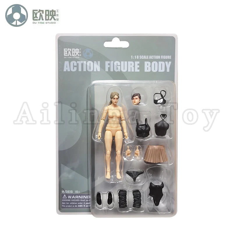 Ou Ying Studio 1/18 Planet Green Valley PGV 3.75inch Action Figure EFSA Male Female Robot Figures Anime Model