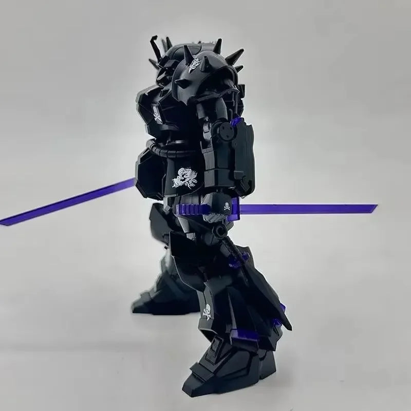 HG /144 MS-08TX Efreet Night Fighting Type Black Warrior Color Mech Assembly Model Kit Action Figures Decorative Boy Toy Gift