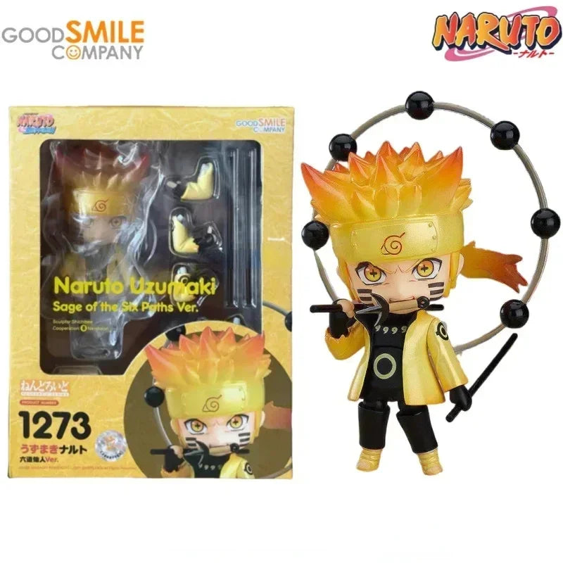 Spot Good Smile Nendoroid Naruto GSC Gaara Uzumaki Naruto Sasuke Orochimaru Itachi Jiraiya Kakashi Madara Rock Lee Puppenspielzeug
