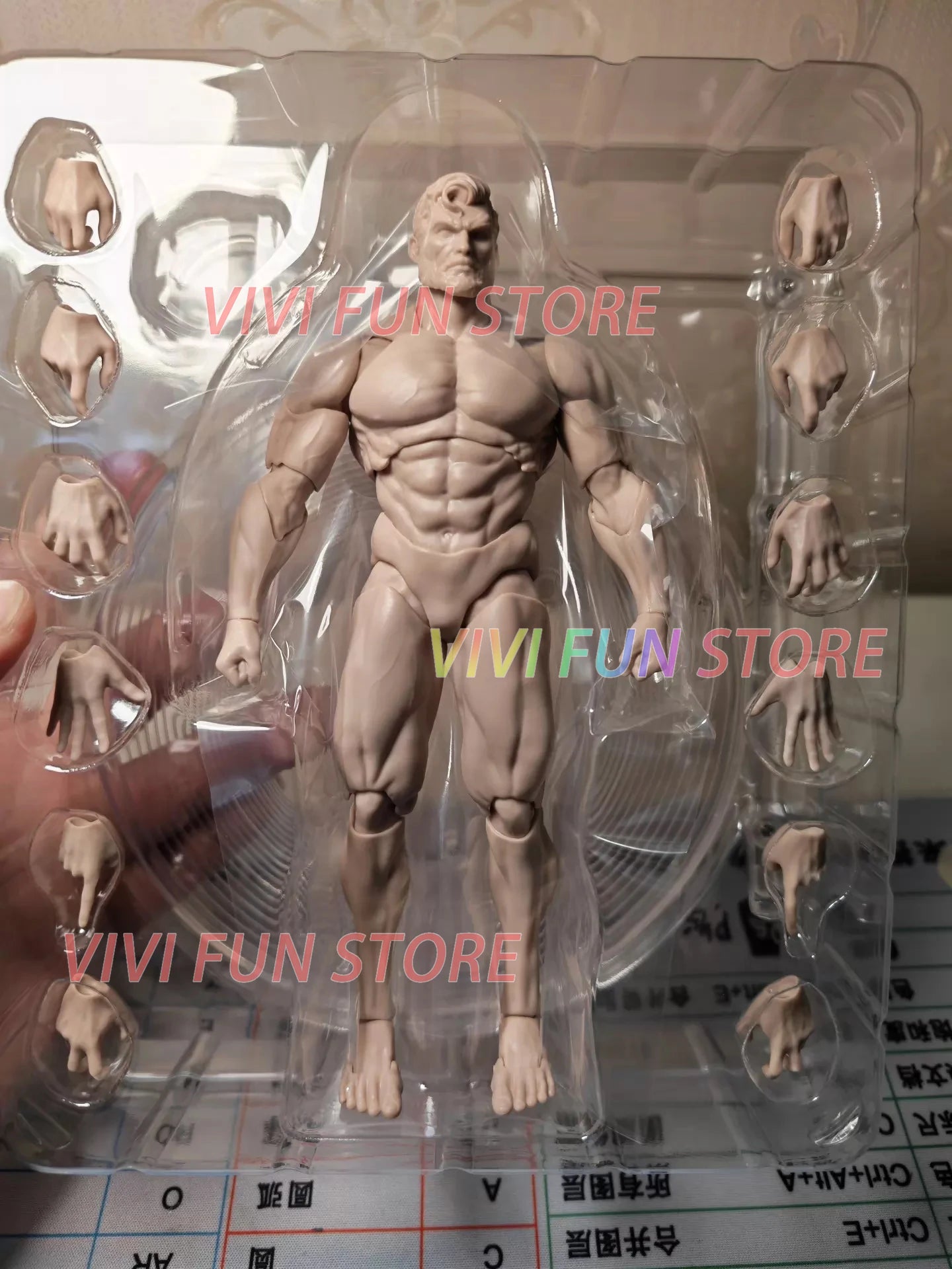 In Stock INART MORFIG Blank Male Body 1/12 Action Figure(BlankBody-01) Movability Model Toys QUEEN STUDIOS WF