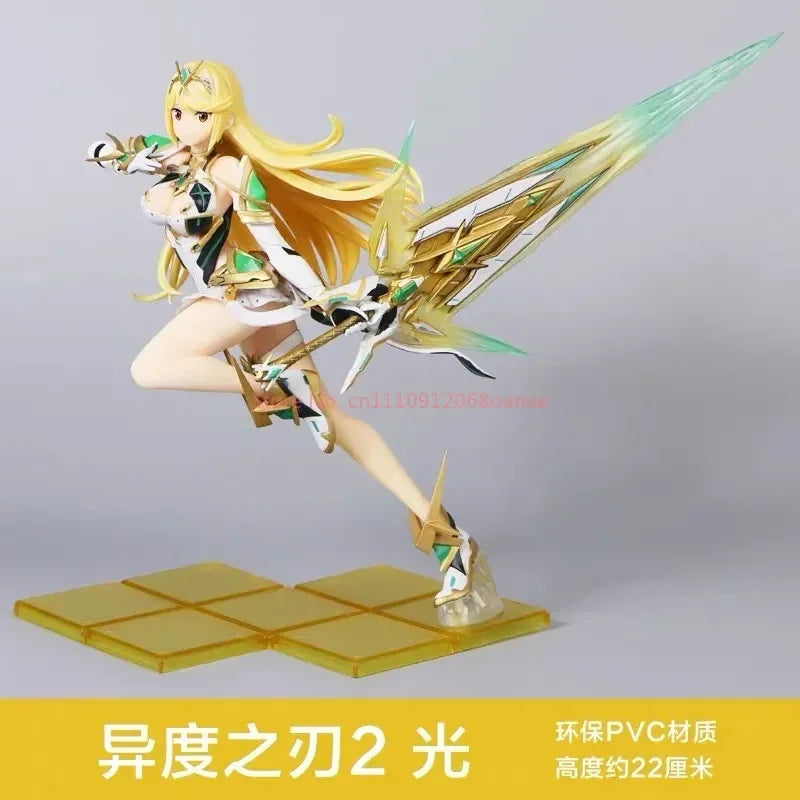 Chronicles Xenoblade  Anime Figure Mythra Pyra Action Figures Anime Figure Model Collect Toys Boy Figure Holy Grail Of Heaven