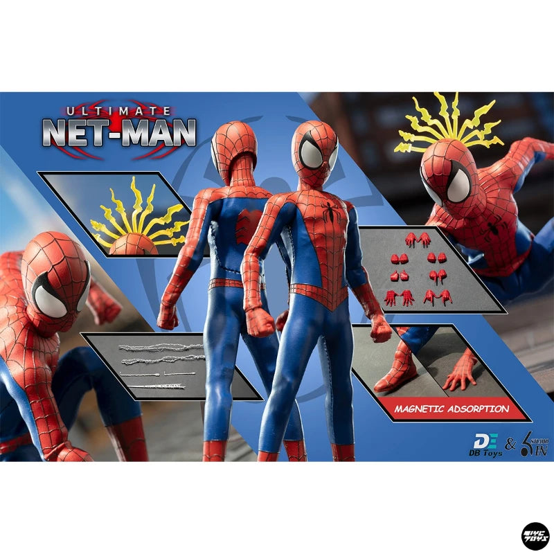 In Stock DBTOYS 6IN Spider-Man ET MAN DBM001 1/12  Action Figure Anime Models Toy Doll Gift Hobby Collectible