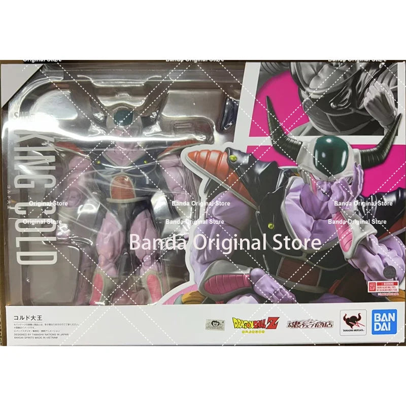 100% In Stock Original Bandai S.H.Figuarts SHF King Cold Frieza Vegeta Goku Dragon Ball Z Anime Action Gifts Figures Toys
