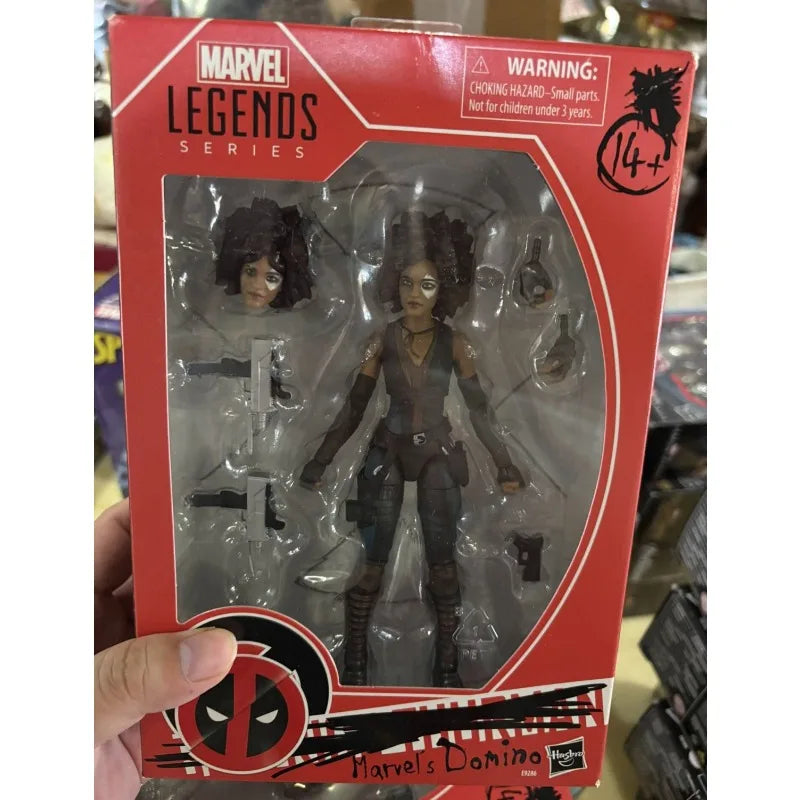 New Original Hasbro Marvel Legends Series MARVEL'S DOMINO Action Figure Model Toy Birthday Gift Collection