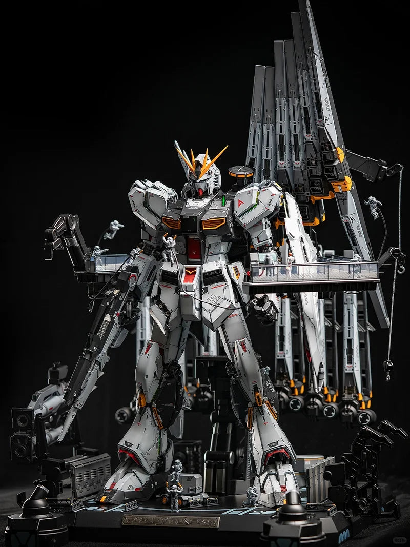【IN STOCK】Daban 1/60 PG RX-93 V Metal Structure Action Figures Equipped With Floating Cannon Assembly Model Collect Kid Toys