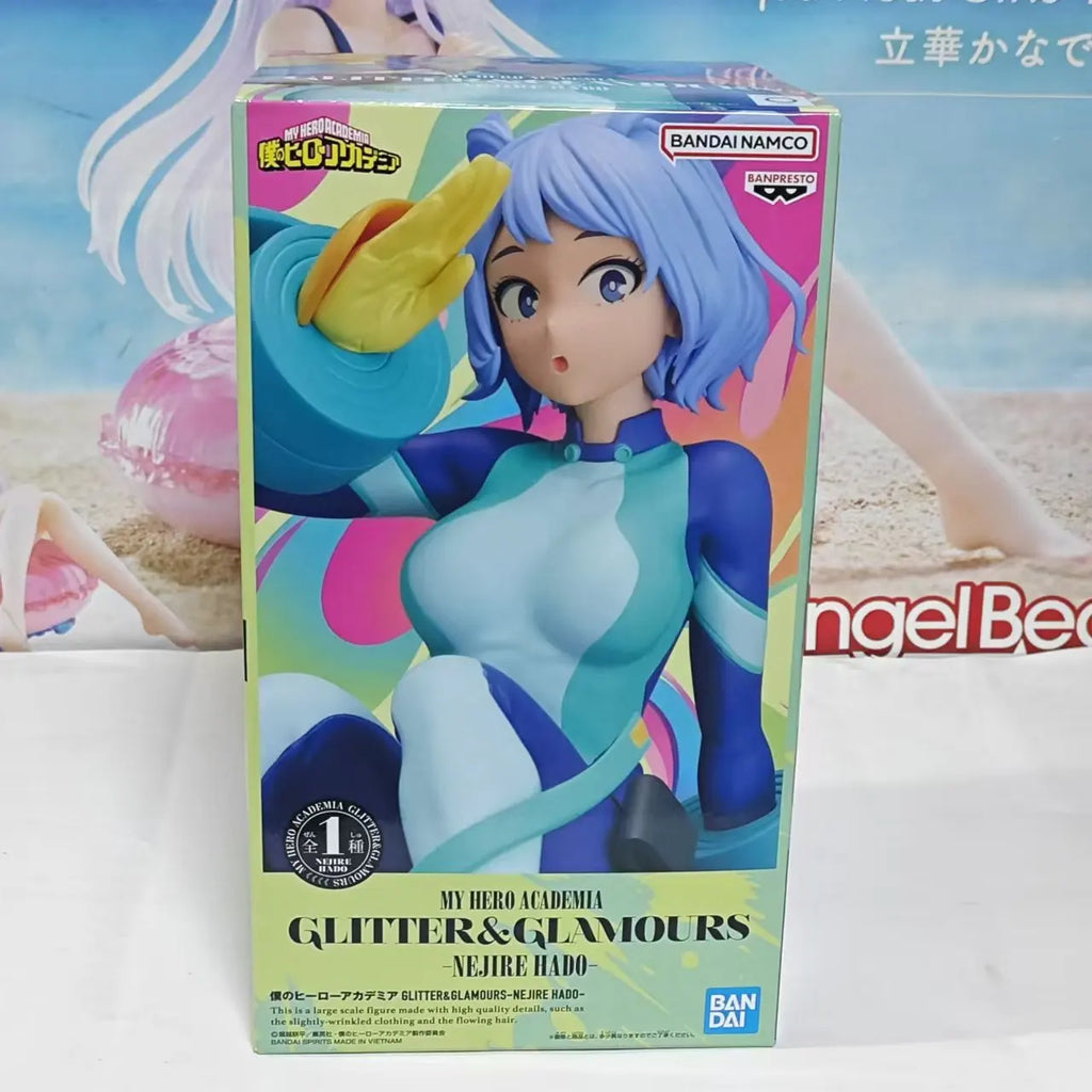 Original Bandai Banpresto Brand New My Hero Academia Glitter Glamours Nejire Hado Anime Figures Model Action Figurine PVC Toys