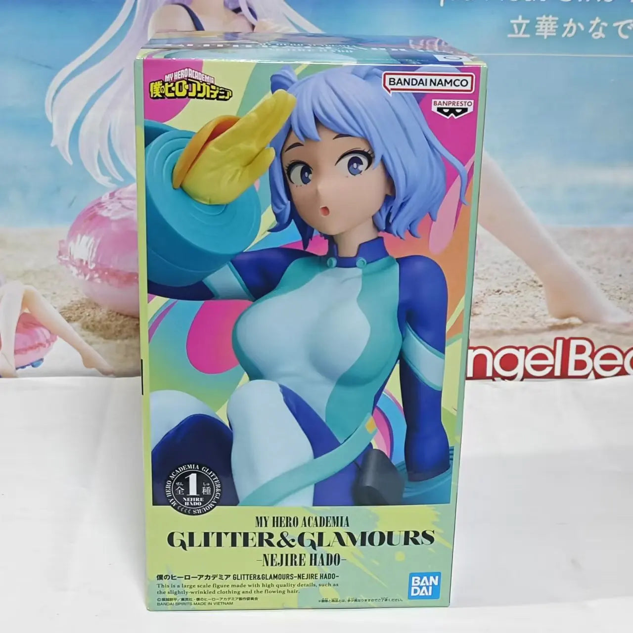 Original Bandai Banpresto Brand New My Hero Academia Glitter Glamours Nejire Hado Anime Figures Model Action Figurine PVC Toys