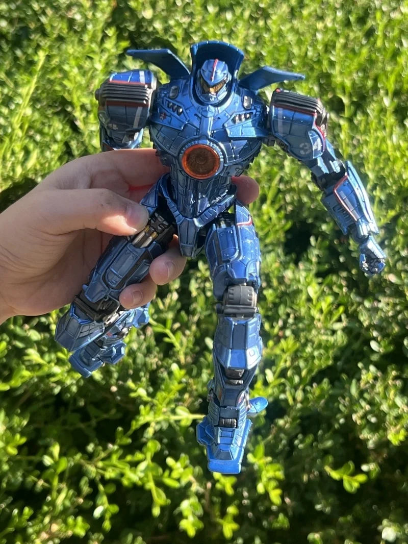 Crimson Typhoon Pacific Rim  Mecha Genuine   Movable Action Figures Gipsy Danger Model Toys Gipsy Avenger Boy Birthday Xmas Gift
