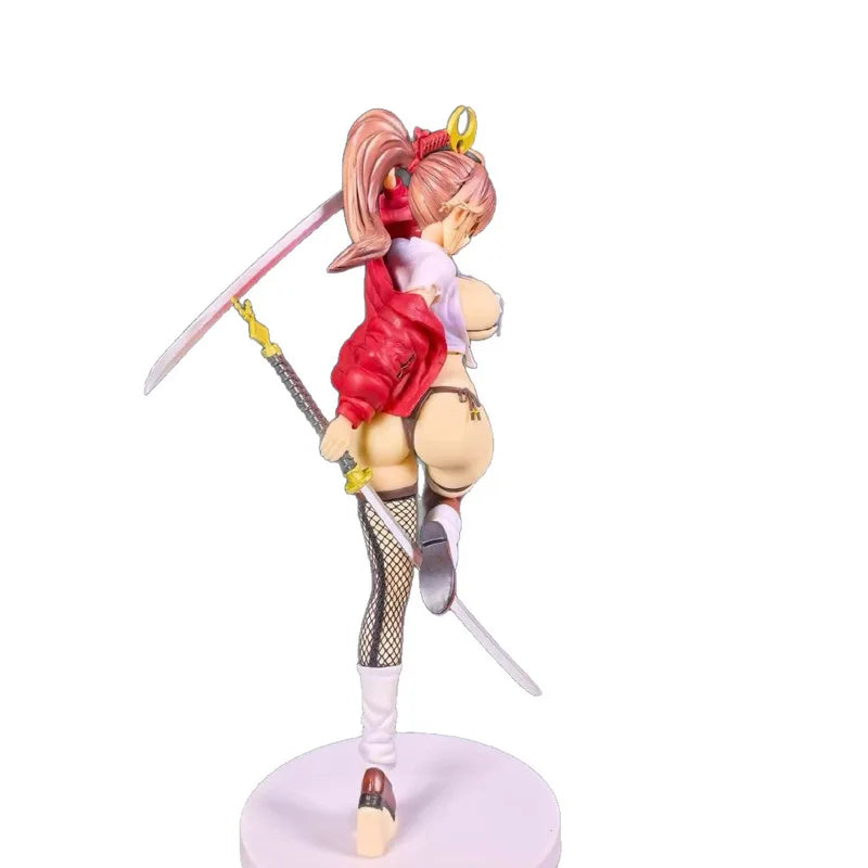 Charm 1/6 Mataro Anime Figure Kagenui Mai Secret Dual Sword Style Beautiful Girl Collectible Statue Desktop Decor For Anime Fans