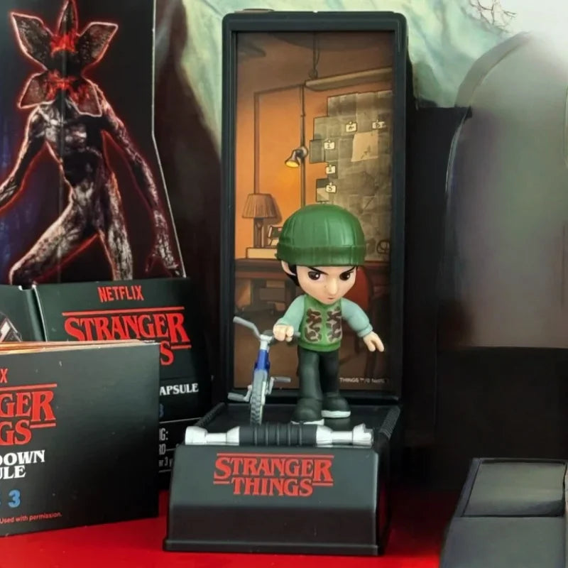 Stranger Things Upside Down Capsule Series 3 Blind Box Original Anime Figure Collectible PVC Model Max Eleven Merch Mystery Gift