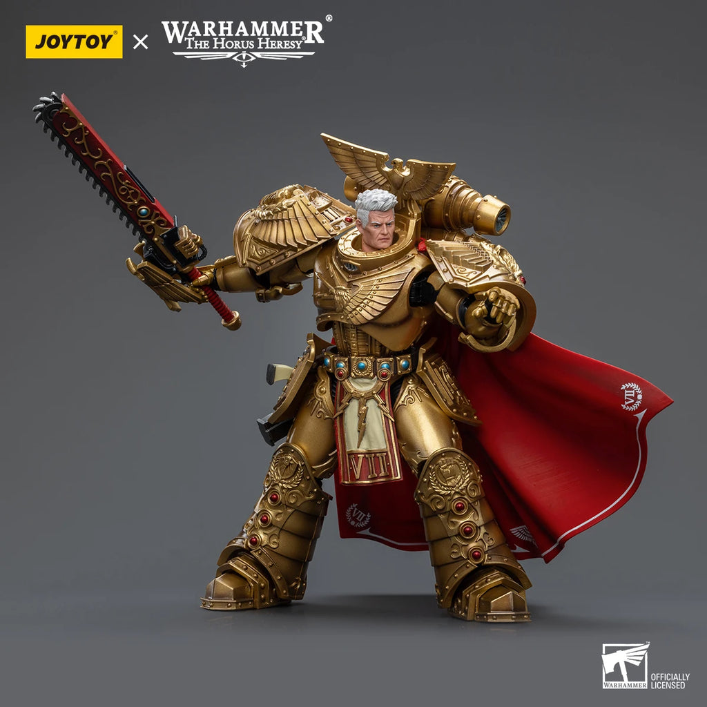 JOYTOY Warhammer The Horus Heresy 1/18 Imperial Fists Rogal Dorn Primarch of the Vllth Legion 18cm Action Figure Model Toys