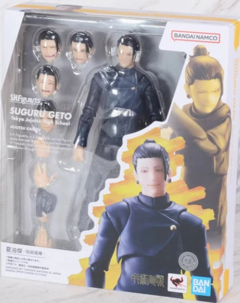 Genuine In Stock Bandai S.H.Figuarts Shf Satoru Gojo Tokyo Jujutsu High School Model Kit Anime Action Fighter Finished ModelGift