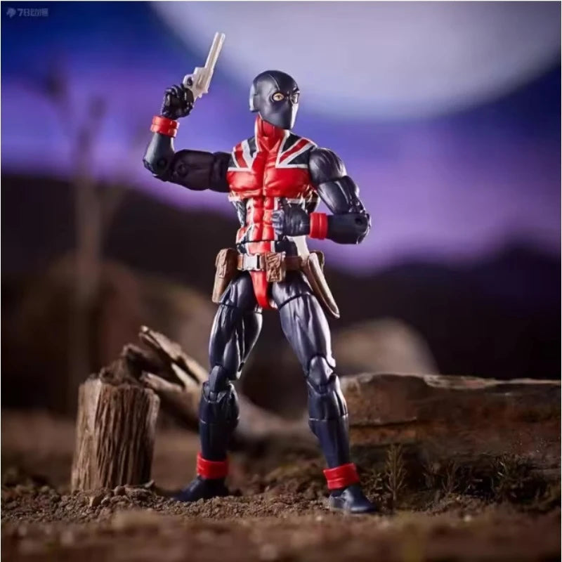 New Original Hasbro Marvel Legends Series Union Jack Action Figure Toys Gift Model