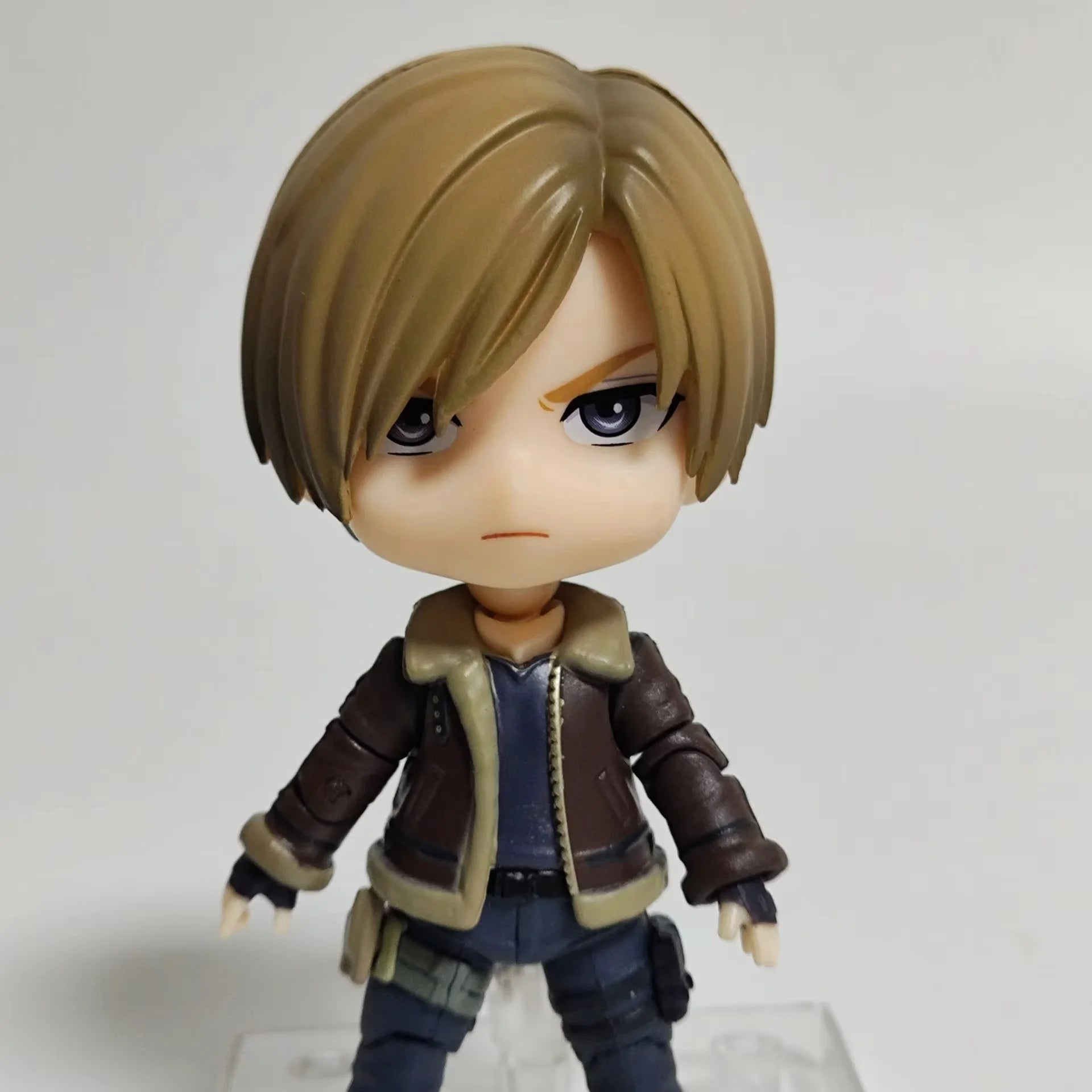 In Stock Resident Evil 4 Remake #2337 Leon S. Kennedy Q Version Action Anime Pvc Model Movable Model Doll Set Toy Gift
