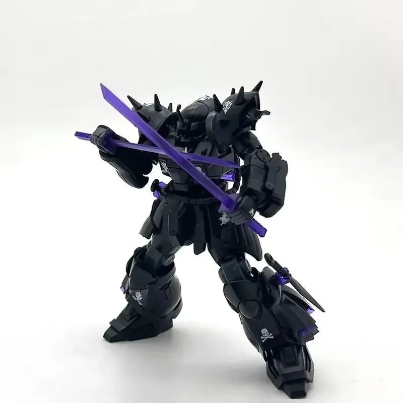 HG /144 MS-08TX Efreet Night Fighting Type Black Warrior Color Mech Assembly Model Kit Action Figures Decorative Boy Toy Gift