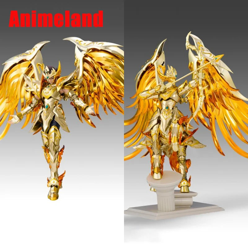 Toypoint/TP Saint Seiya Myth Cloth EXM Sagittarius Aiolos God SOG And Totem/Object Gold Knights of the Zodiac Action Figure