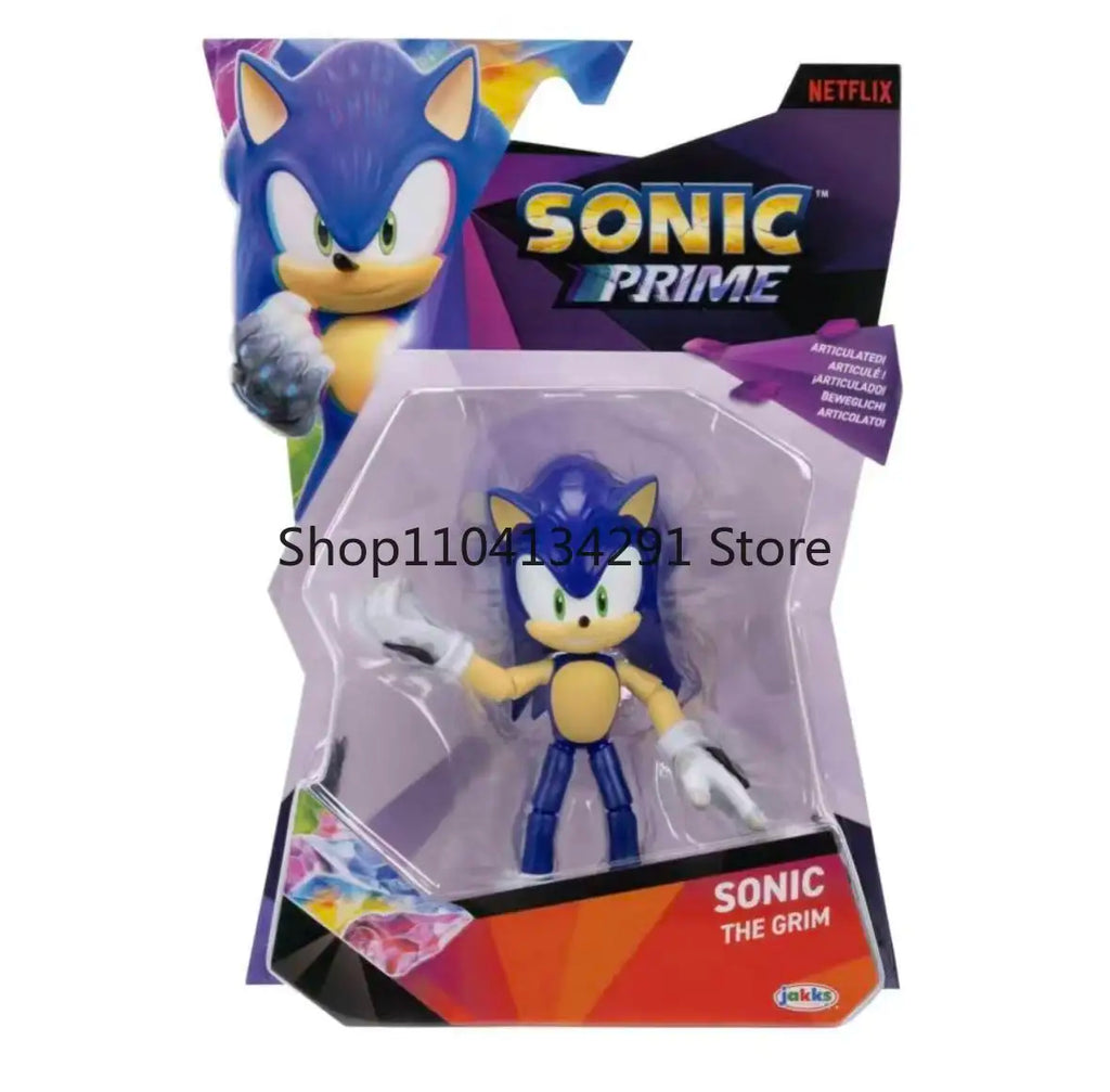 Original JAKKS Sonic The Hedgehog 5-inch Articulated Action Figure Collectible - Rare Birthday Gift for Kids