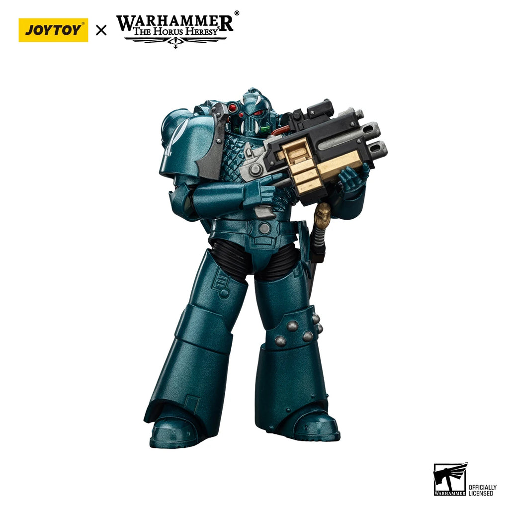 JOYTOY Warhammer 40K 1/18 Action Figures Alpha Legion 3PCS Model Alpha Legion Exodus The One Who Is Many Headhunter Prime Anime