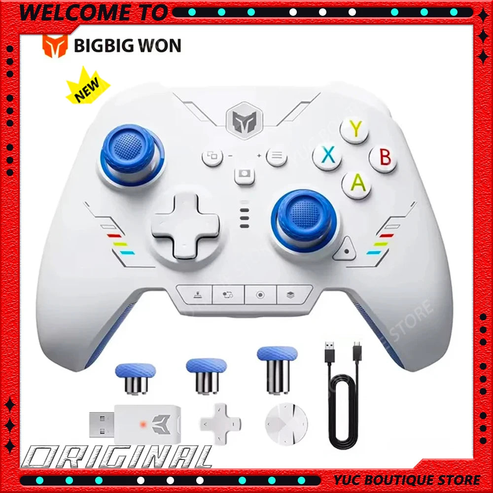 BIGBIG WON Rainbow2 SE/PRO Wireless Gamepad Game Control  Hall Effect Trigger Bluetooth Gamepad for Switch/PC/Android/iOS