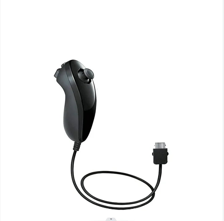 1 pair Wii Nunchuck Controller Set Motion Plus Remote Controller Wii Remote Controller Gamepad for Nintendo Wii Games Control