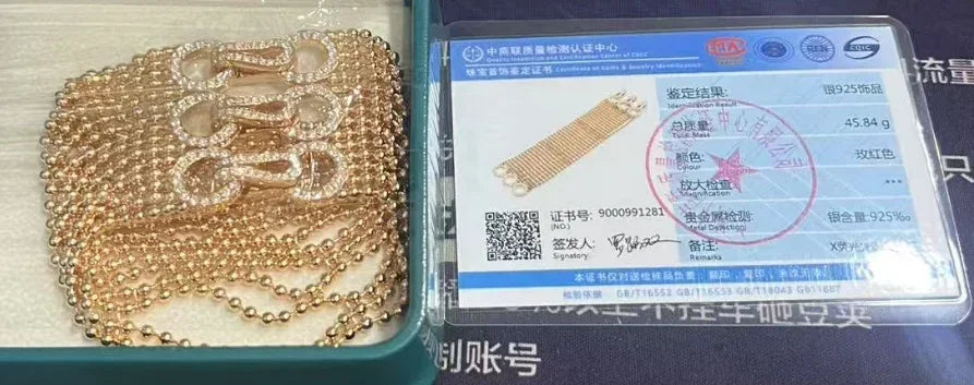 Customize make 925 sterling silver bracelets