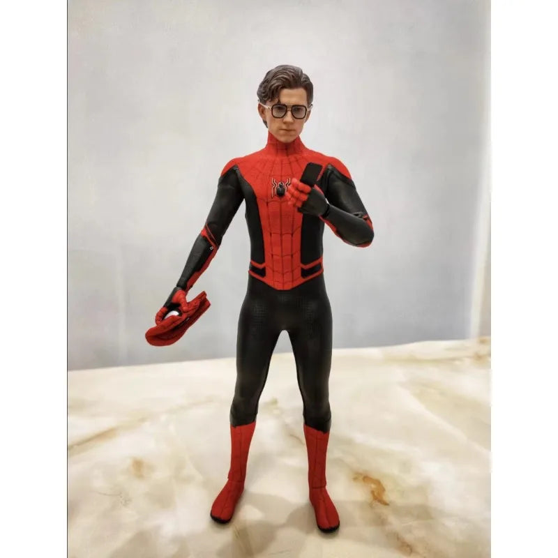 Original HOTTOYS MMS542 1/6 Collectible Toys Spider-Man Far From Home Super Hero Soldier 12'' Action Figure Model Fans Gifts