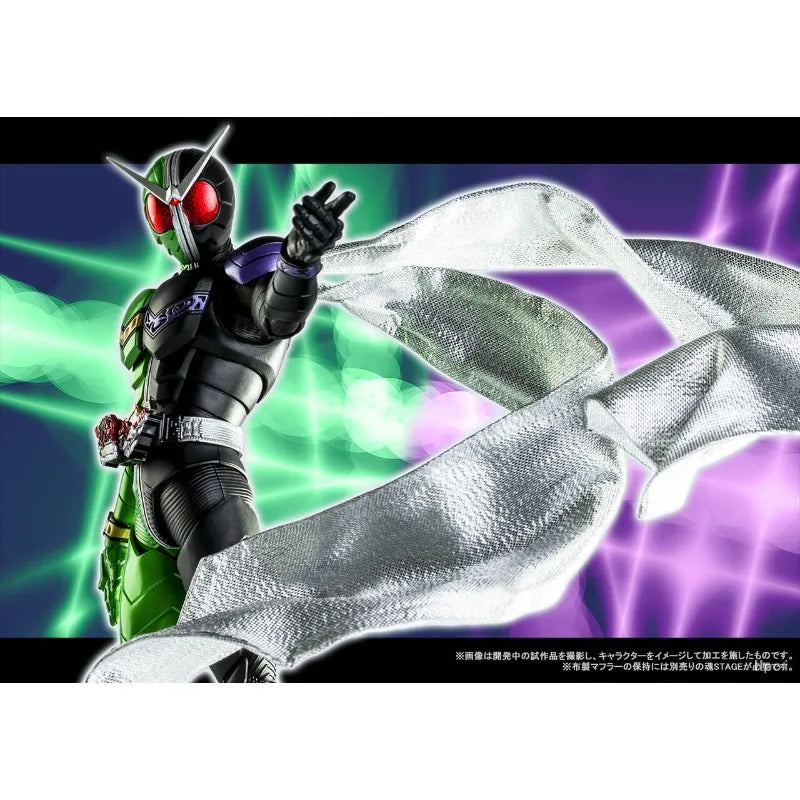 Bandai Genuine S.H.Figuarts Series KAMEN RIDER DOUBLE True Bone Carving Method Animated Commemorative Edition Movable Model