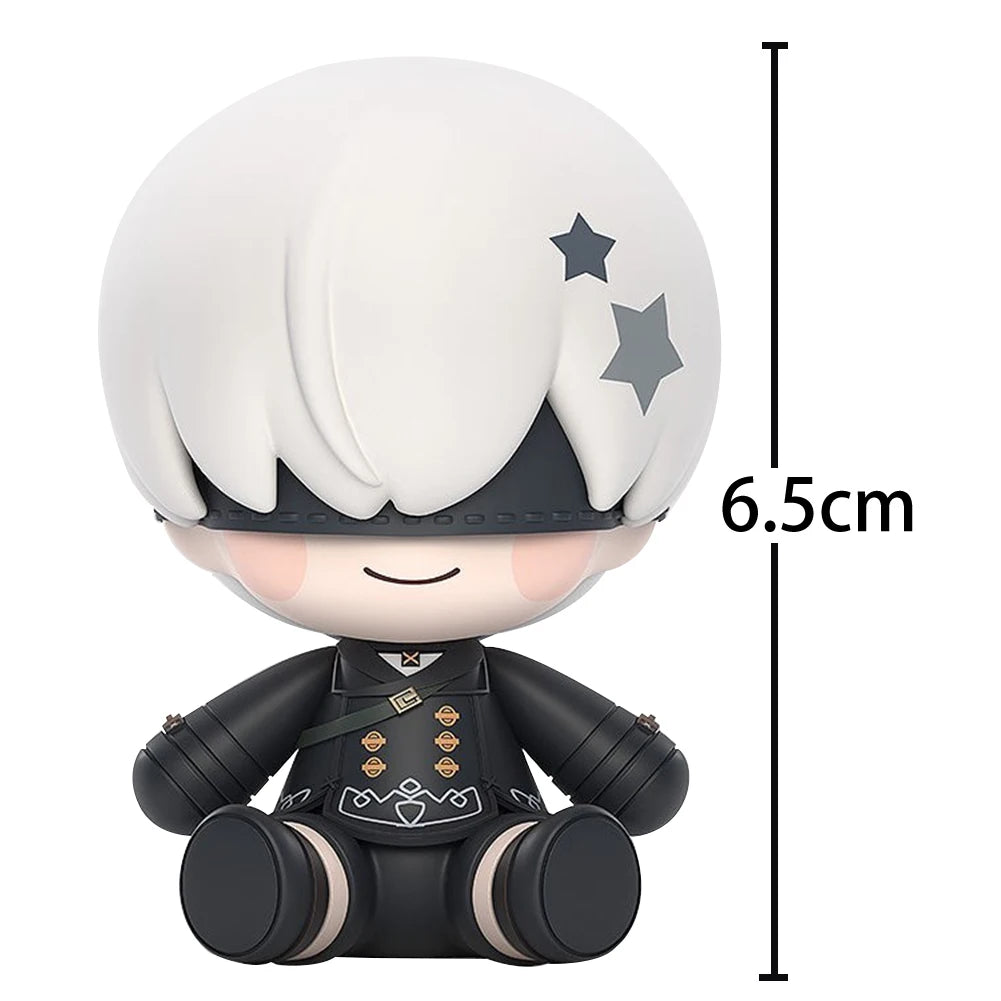 Nier Anime 9s A2 figure 2B Yorha No.2 Type B action Figure 2B Figurine Cute Q-version Model statue Collection Ornament toys Gift