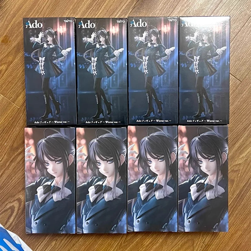 【100%original】TAiTO Ado × ROUND1 ~Winter Ver Collection Series Model Cartoon Character Garage Kit Action Figure Gifts Toys Model
