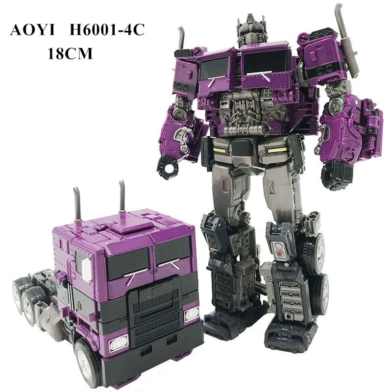 Deformable Toys BMB New 21CM Transformation Boy Robot Car Anime Action Figures Deformation Truck Model Kids Gift H6001-3 SS38