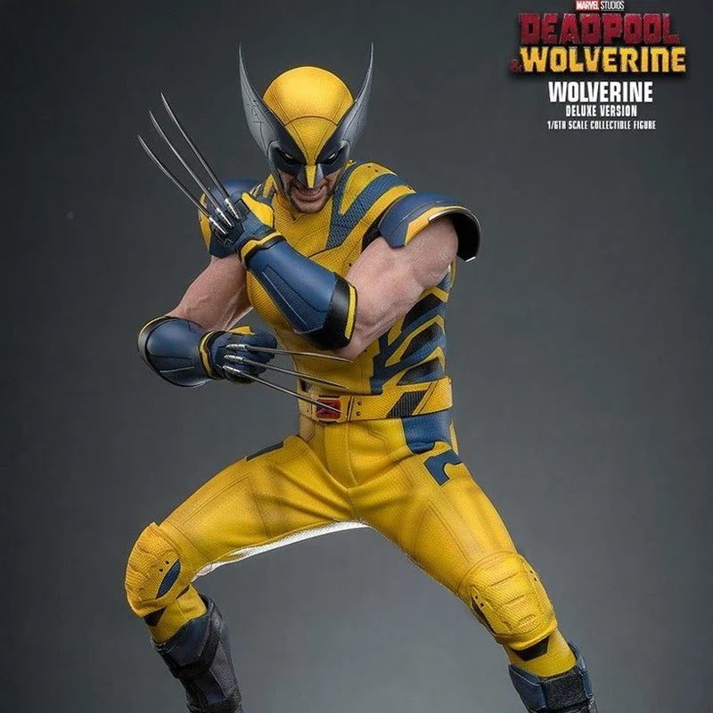 Deadpool & Wolverine Original Hottoys HT James Howlett Logan Wolverine Action Figure Collectible Model Statuette Ornaments Toys
