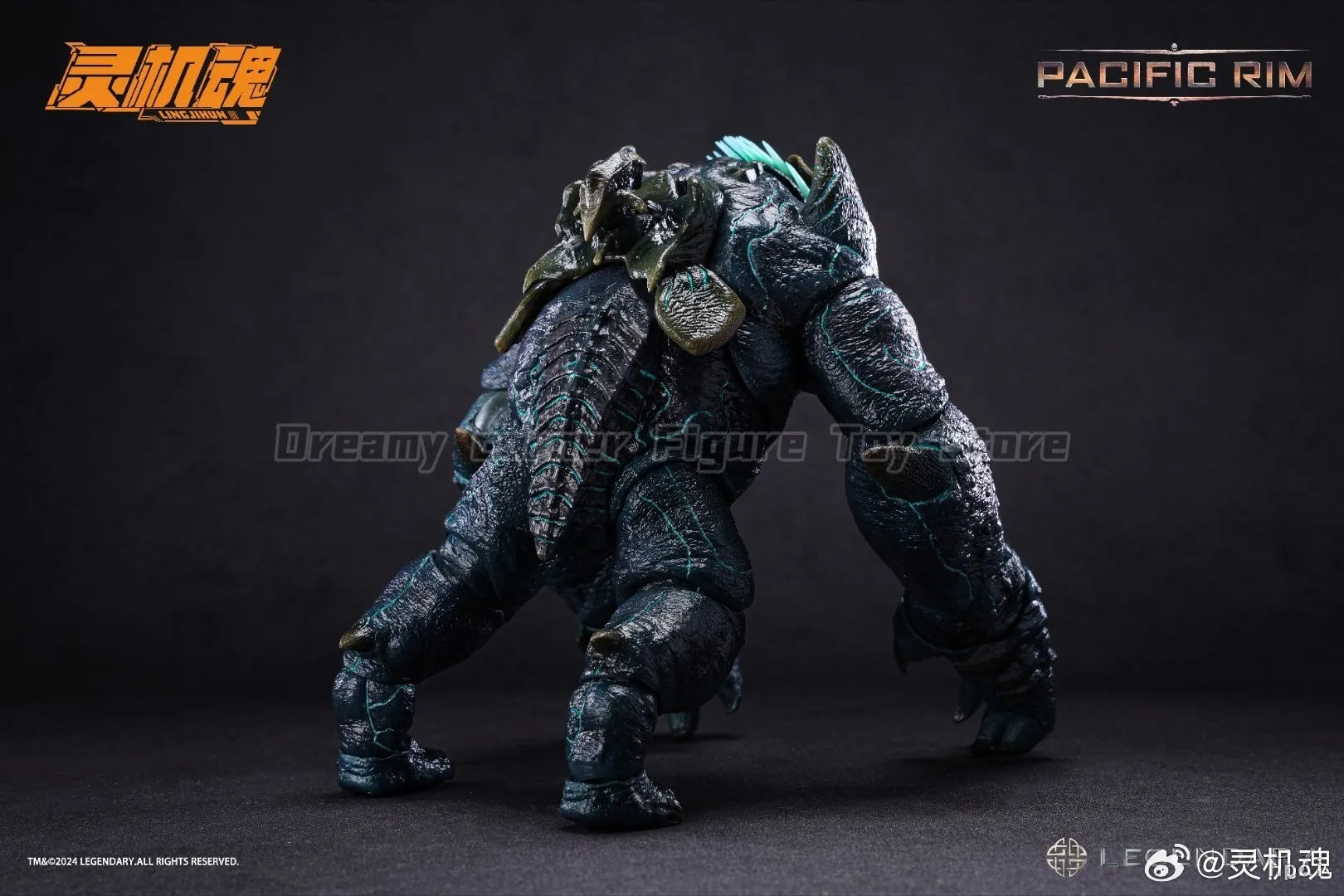 【In Stock】Original Ling Jihun Pacific Rim Leathback Action Figure Toy Model Collection
