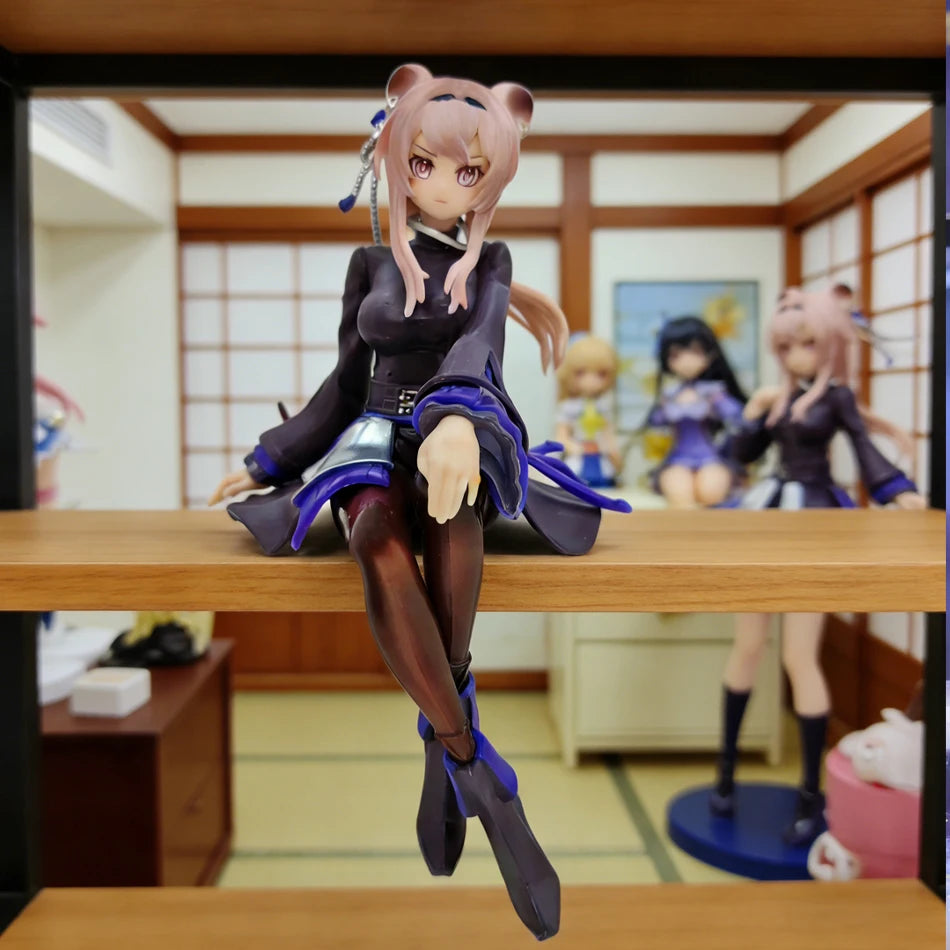 Newest Arknights Lin Anime Figure Original Bishoujo Ornament Collectible Model Toy 14cm Doll Model decoration brithday gift