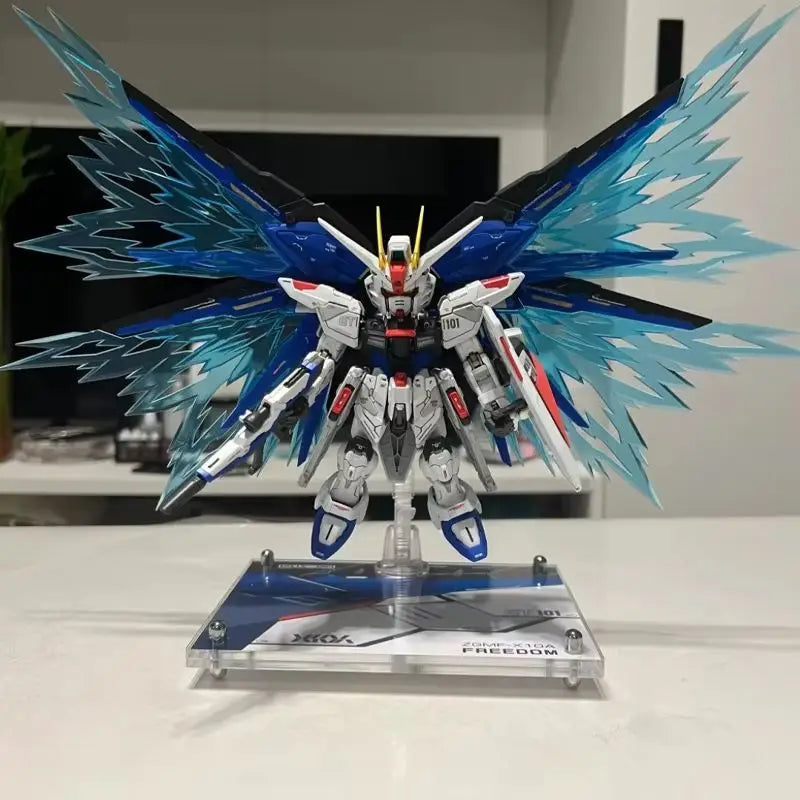 Mgsd Freedom Zgmf-X10a Mechanischer Montage-Modellbausatz, Actionfiguren, Jungen-Roboter, Spielzeug, Schreibtisch-Dekoration, Weihnachtsgeschenk, Sammlerstück