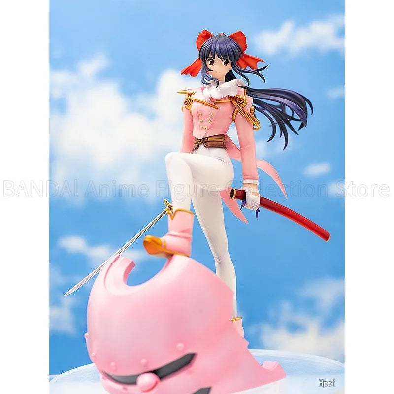 In Stock Original AQUAMARINE GSC Sakura Wars Shinguji Sakura Anime Humanoid Toys Gifts Decoration Collection