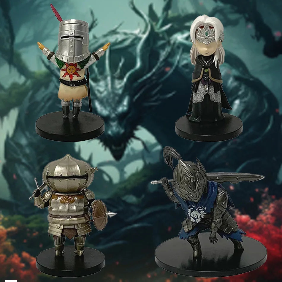Dark Souls Artorias The Abysswalker Onion Knights Solaire of Astora Fire Keeper PVC Figure Collectible Model Toys