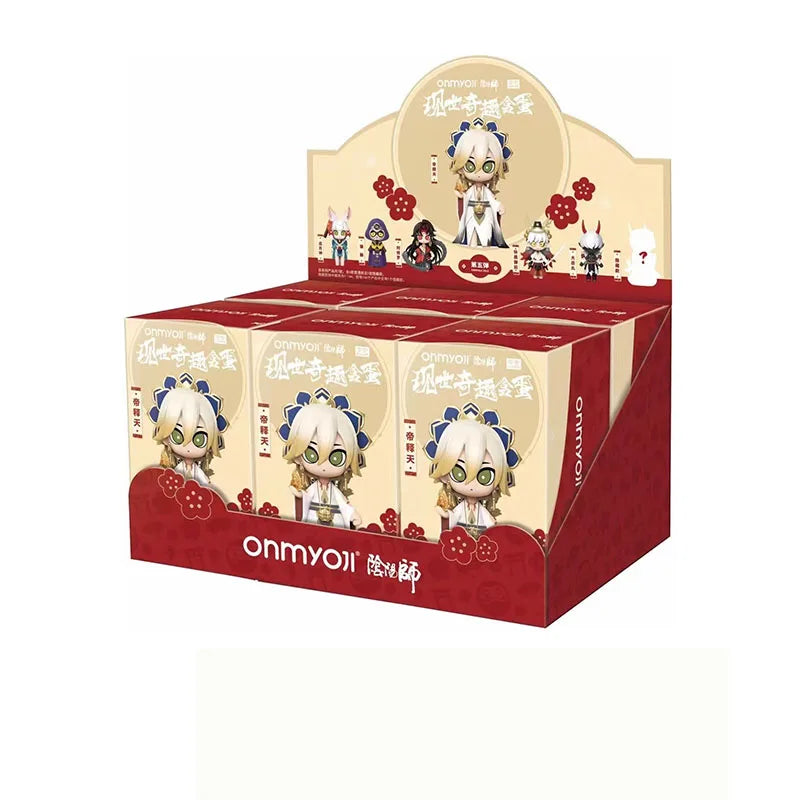 New Onmyoji Series 5 Blind Random Box Guess Bag Mystery Box Toys Anime Action Figure Desktop Ornaments Home Decor Dolls Gift
