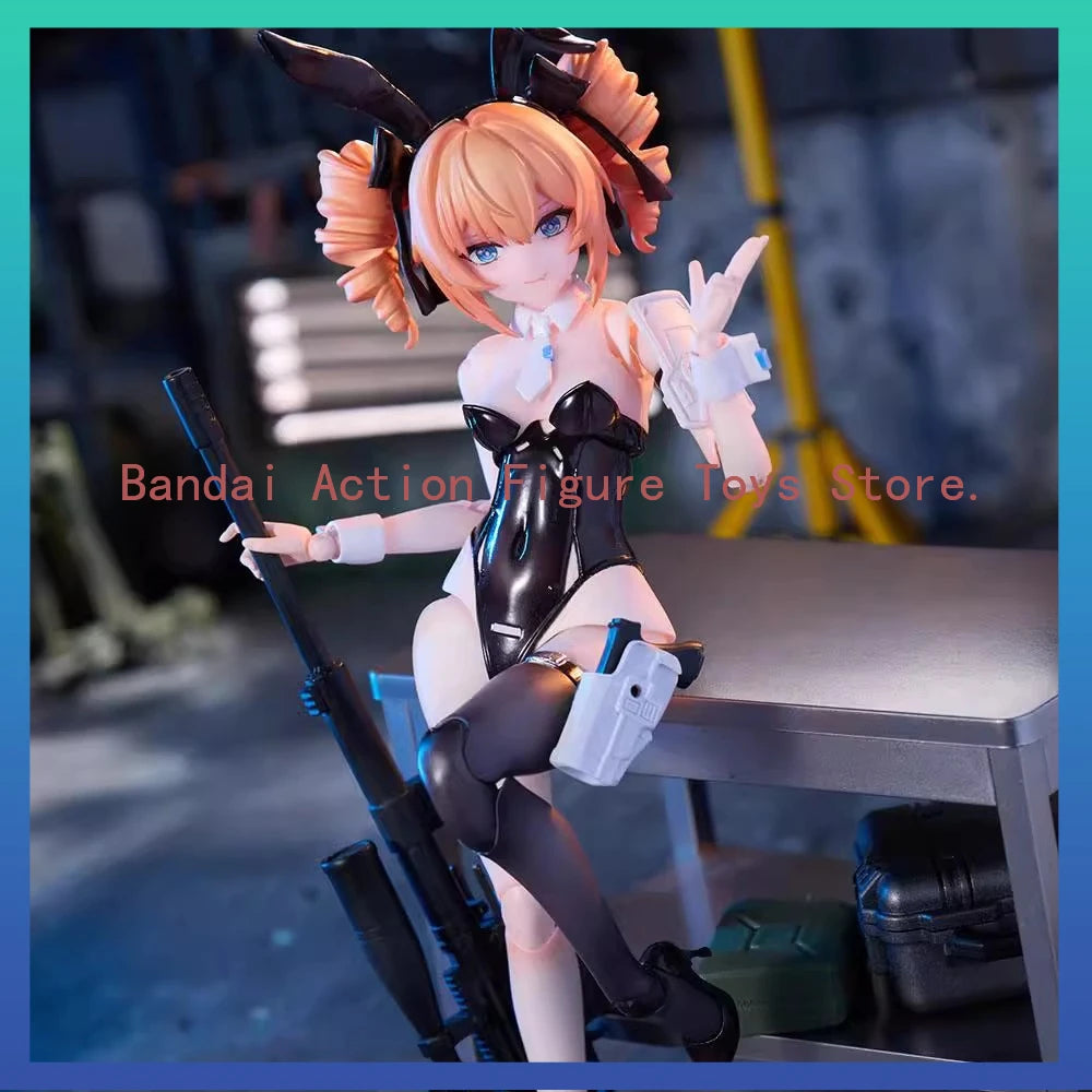 In Stock, Traceability, Rabbit Reaction Team, Sniper, Leoni LEONI 1/12, Mobile Phone Model Ornaments, Collection of Gifts