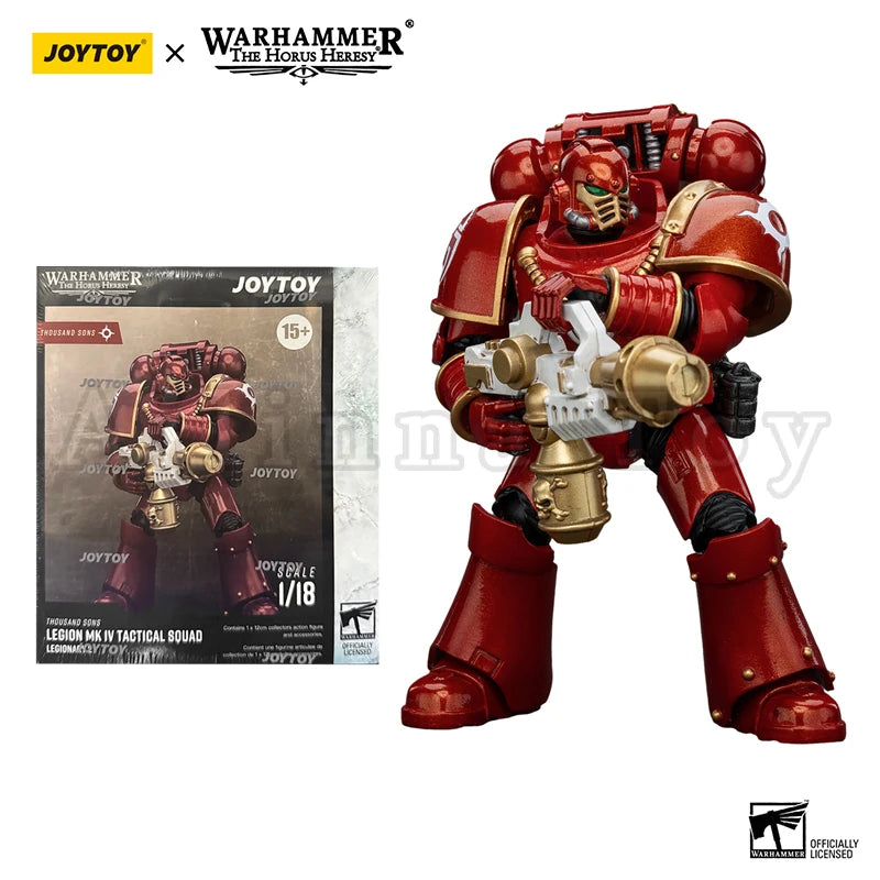 JOYTOY 1/18 Action Figure The Horus Heresy Thousand Sons Legion MK IV Tactical Squad Khenetai Occult Cabal Librarian Consul
