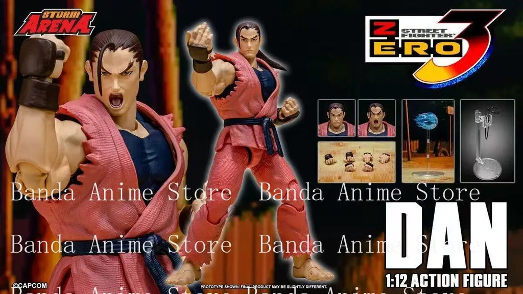 New In Stock Original Storm Collectibles DAN - STREET FIGHTER ALPHA 3 STORM ARENA 1/12 SCALE