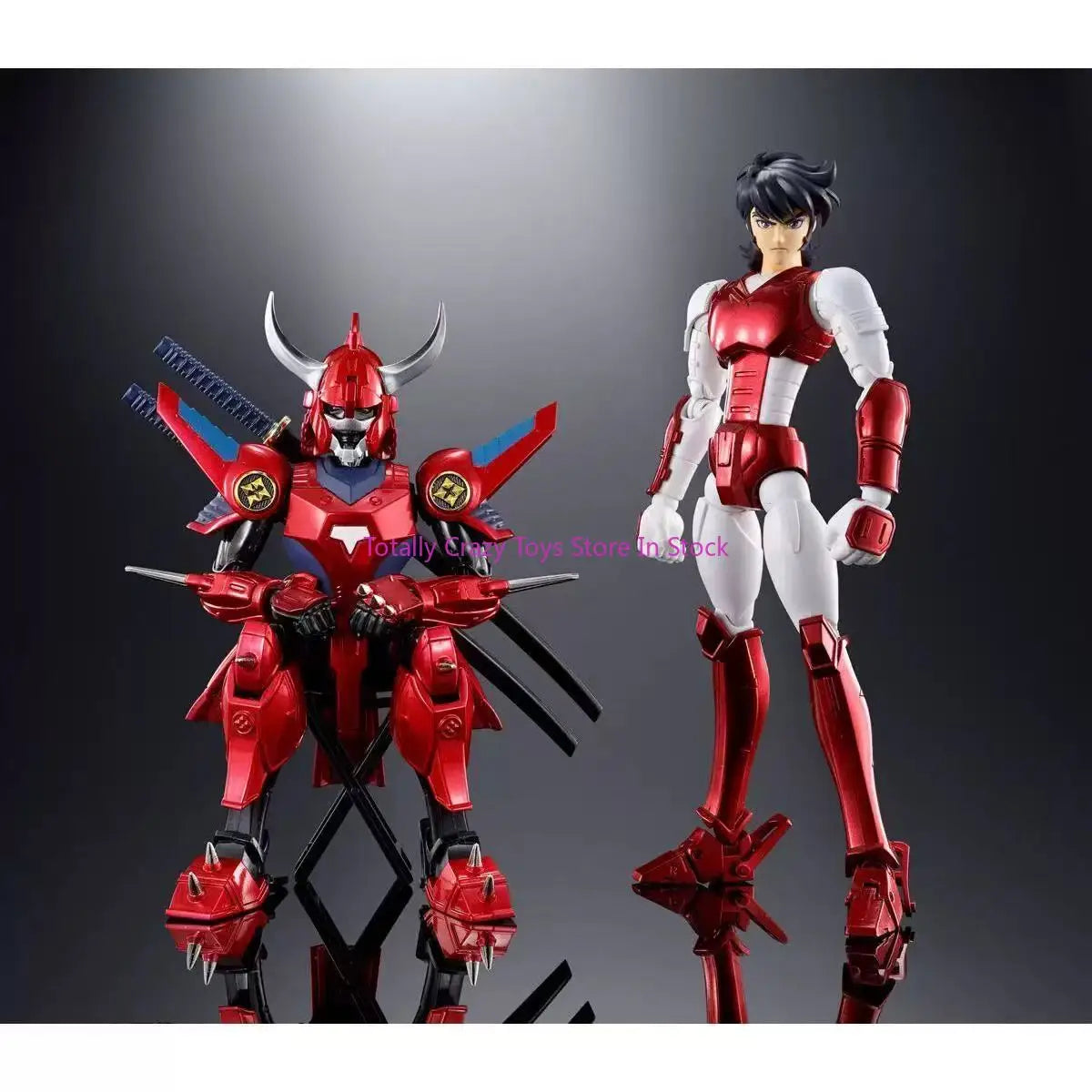 Original In Stock Bandai  Samurai Troopers Ronin Blaze Flame God Anime Figure Collection Model Dolls Action Figurine （S）