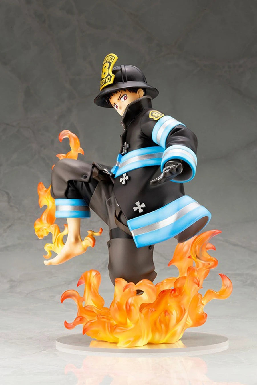 16cm/6.3inch Enn Enn no Shouboutai Anime Figure Shinra Kusakabe Action Figure Room Decorations PVC Adult Collection Model Toys