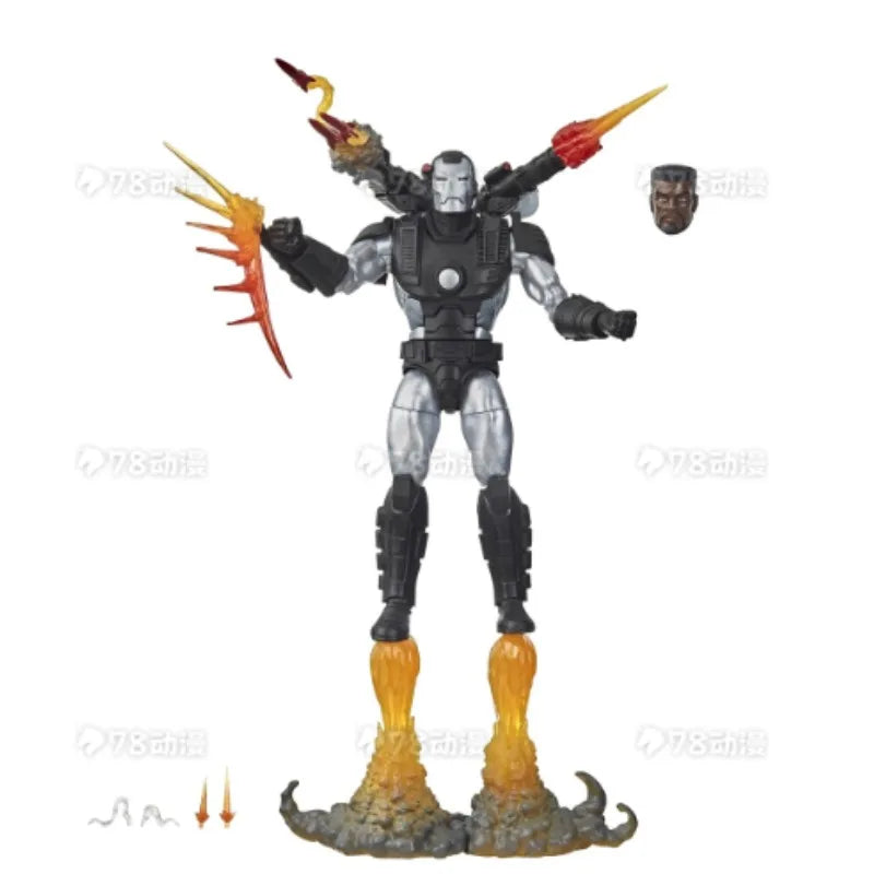 Original Hasbro Marvel Legends Series War Machine Anime Figure Collection Toy Model