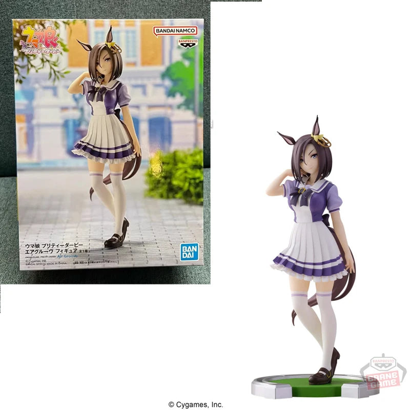 Fast Shipping Bandai Anime Pretty Derby BANPRESTO Special Week Rice Shower Silence Suzuka Tokai Teio Original Model Toys Figure